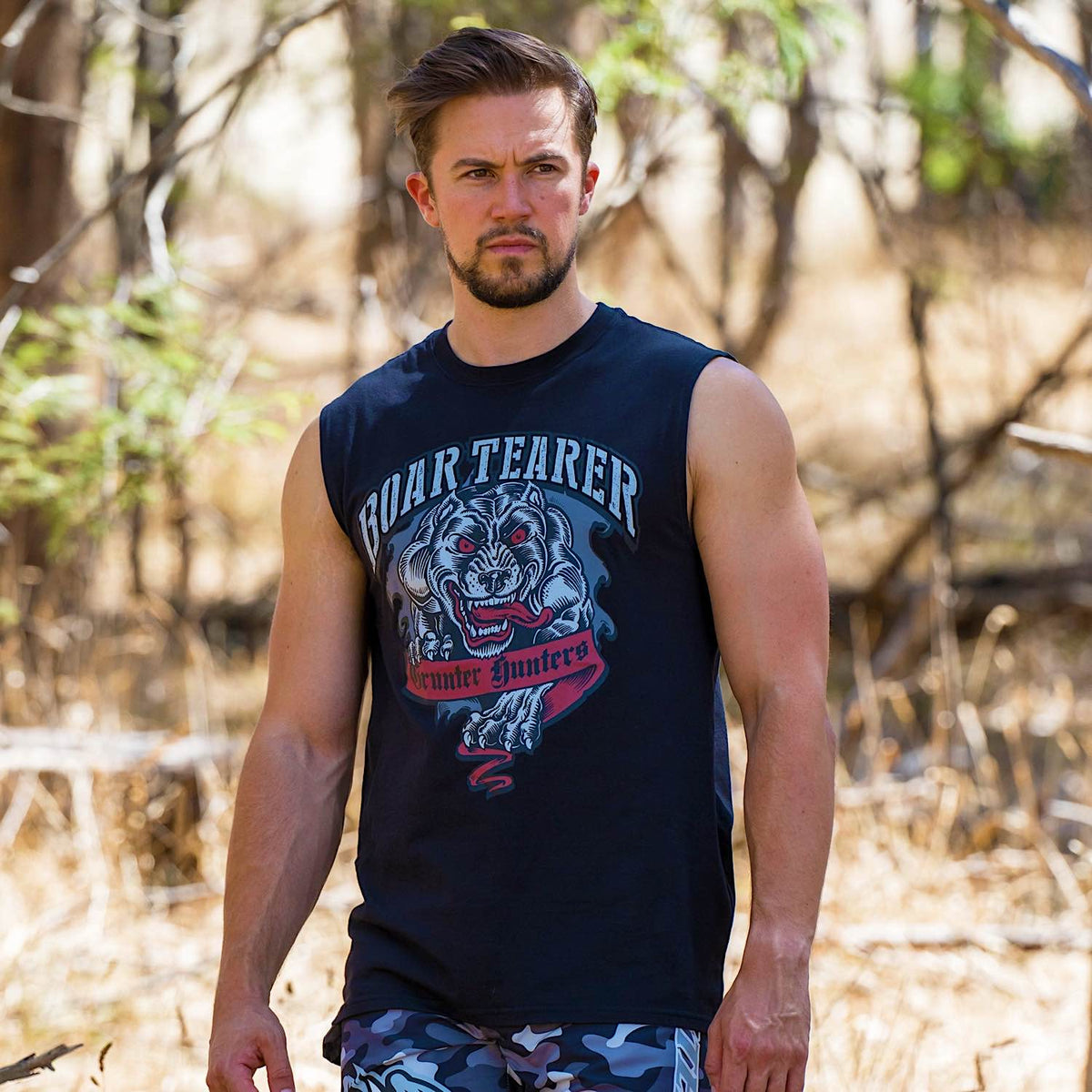 Boar Tearer Mens T-Shirts & Tops