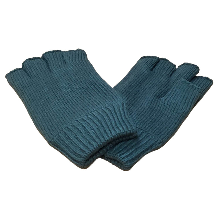 Avenel Acrylic Fingerless Glove With Thinsulate Lining - Grey