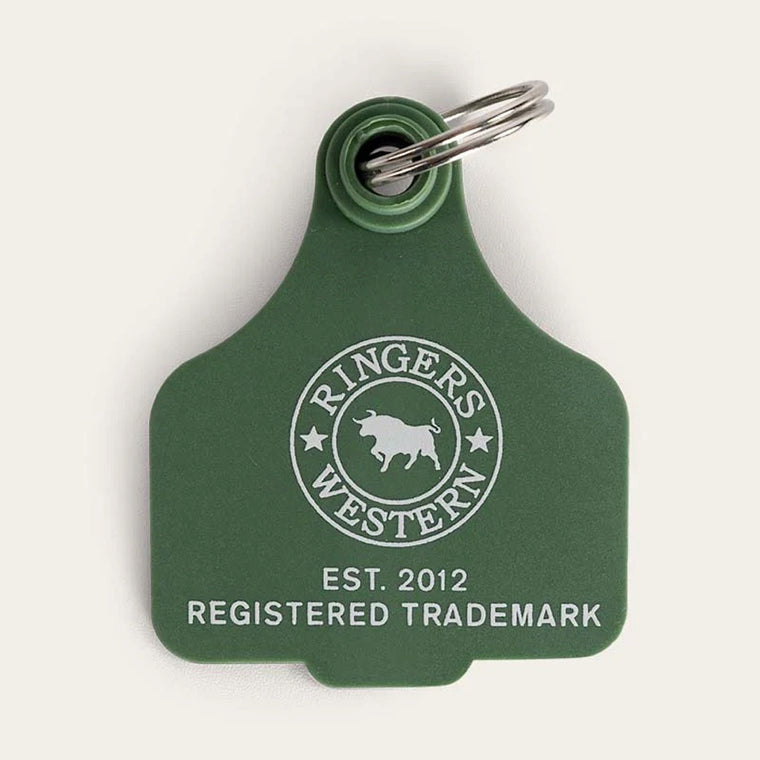 Ringers Western Cattle Tag - Cactus Green