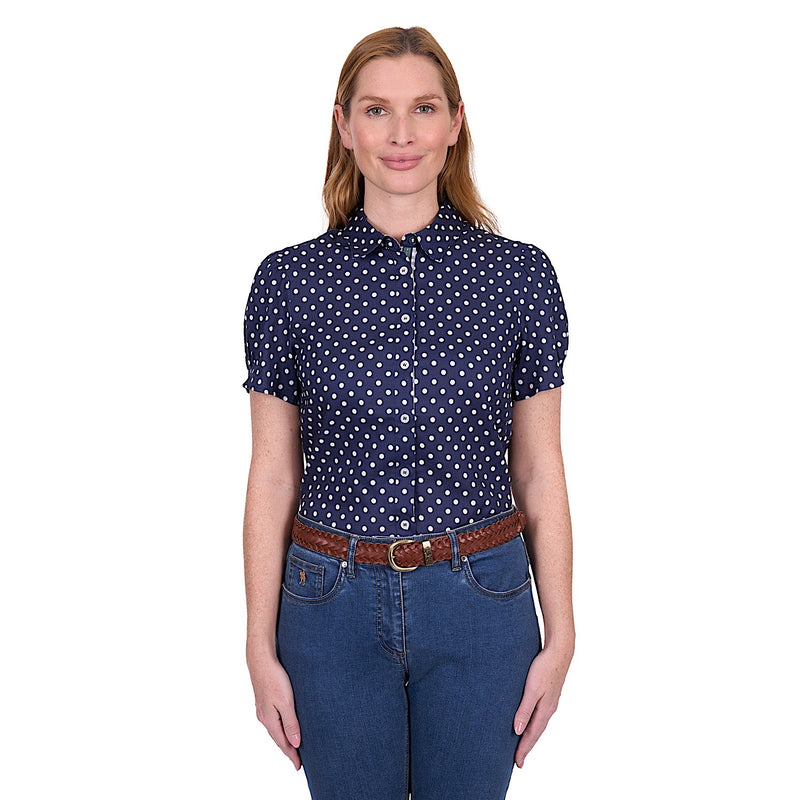 Thomas Cook Women’s Luna Short Sleeve Shirt - Navy