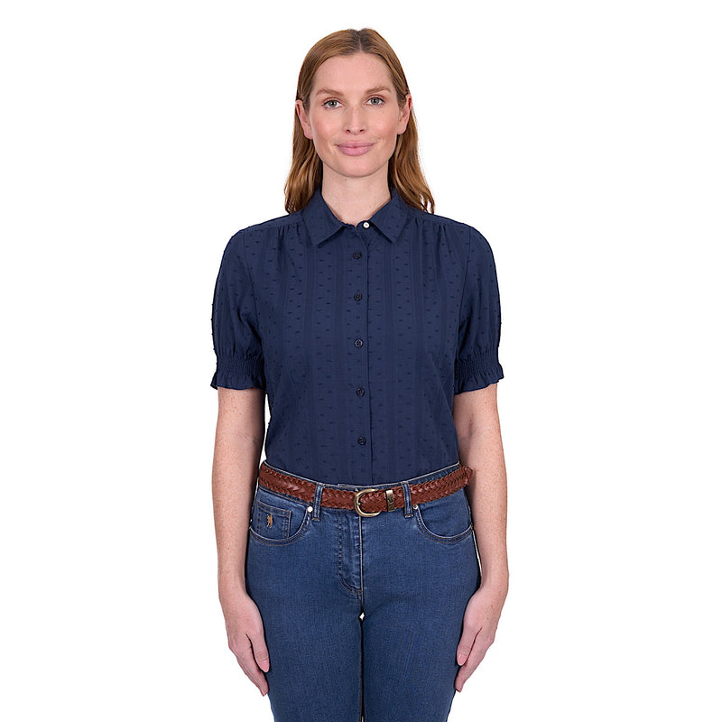 Thomas Cook Women’s Imogen Short Sleeve Shirt - Navy