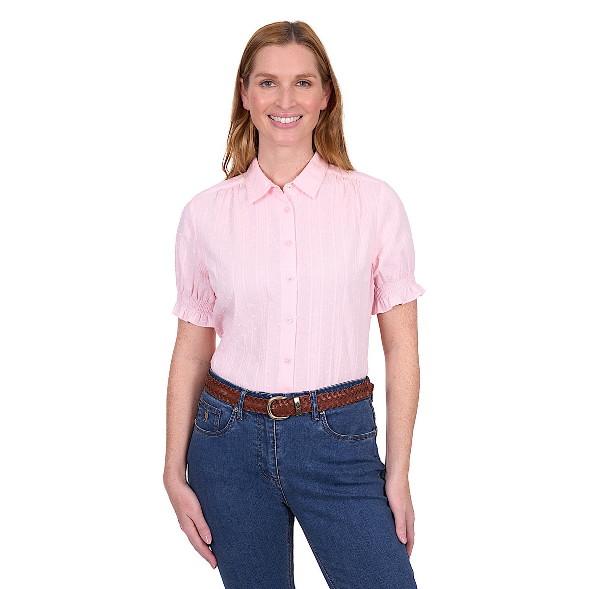 Thomas Cook Women’s Imogen Short Sleeve Shirt - Pink