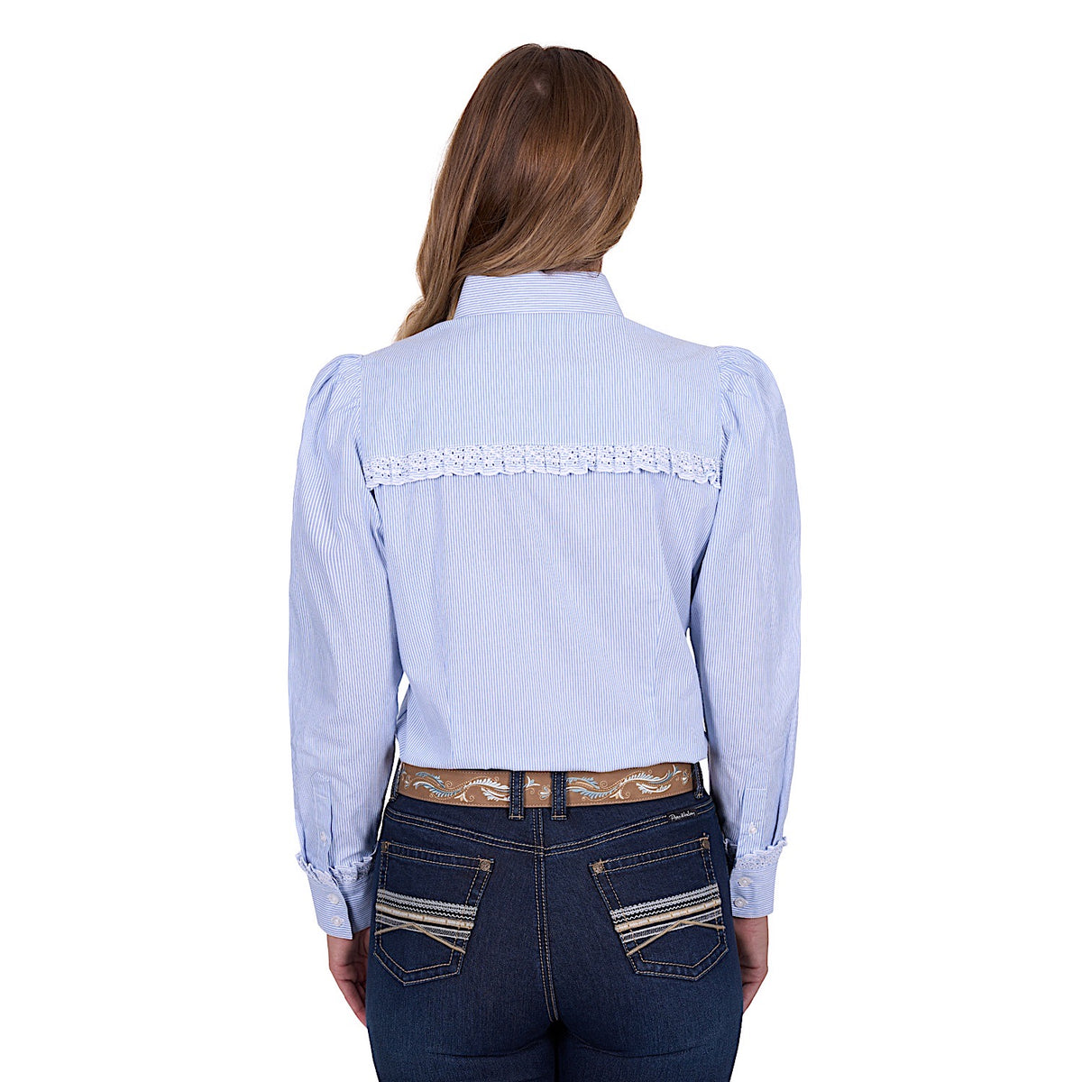 Pure Western Women’s Lexi Shirt - Blue