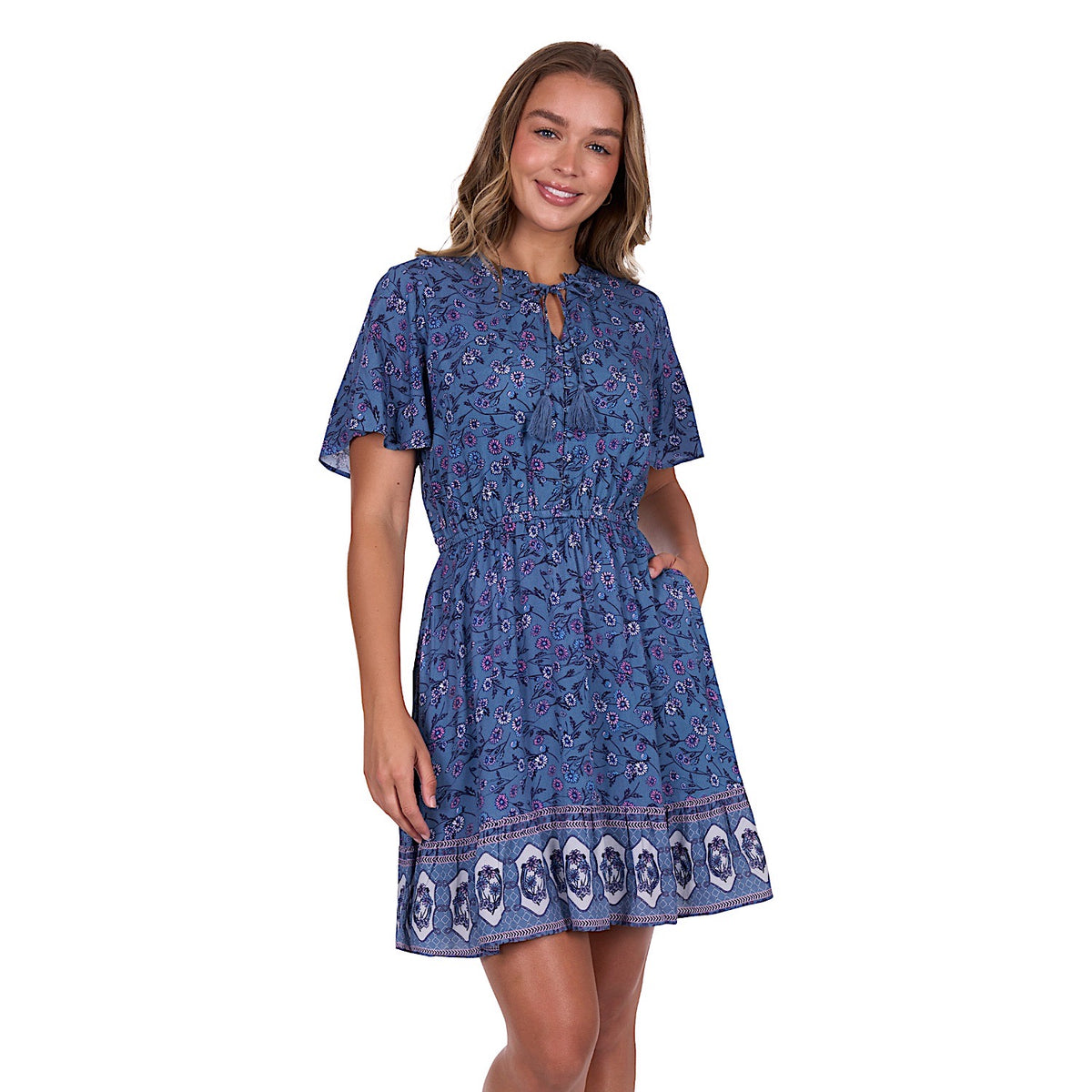 Pure Western Women’s Farrah Dress - Blue
