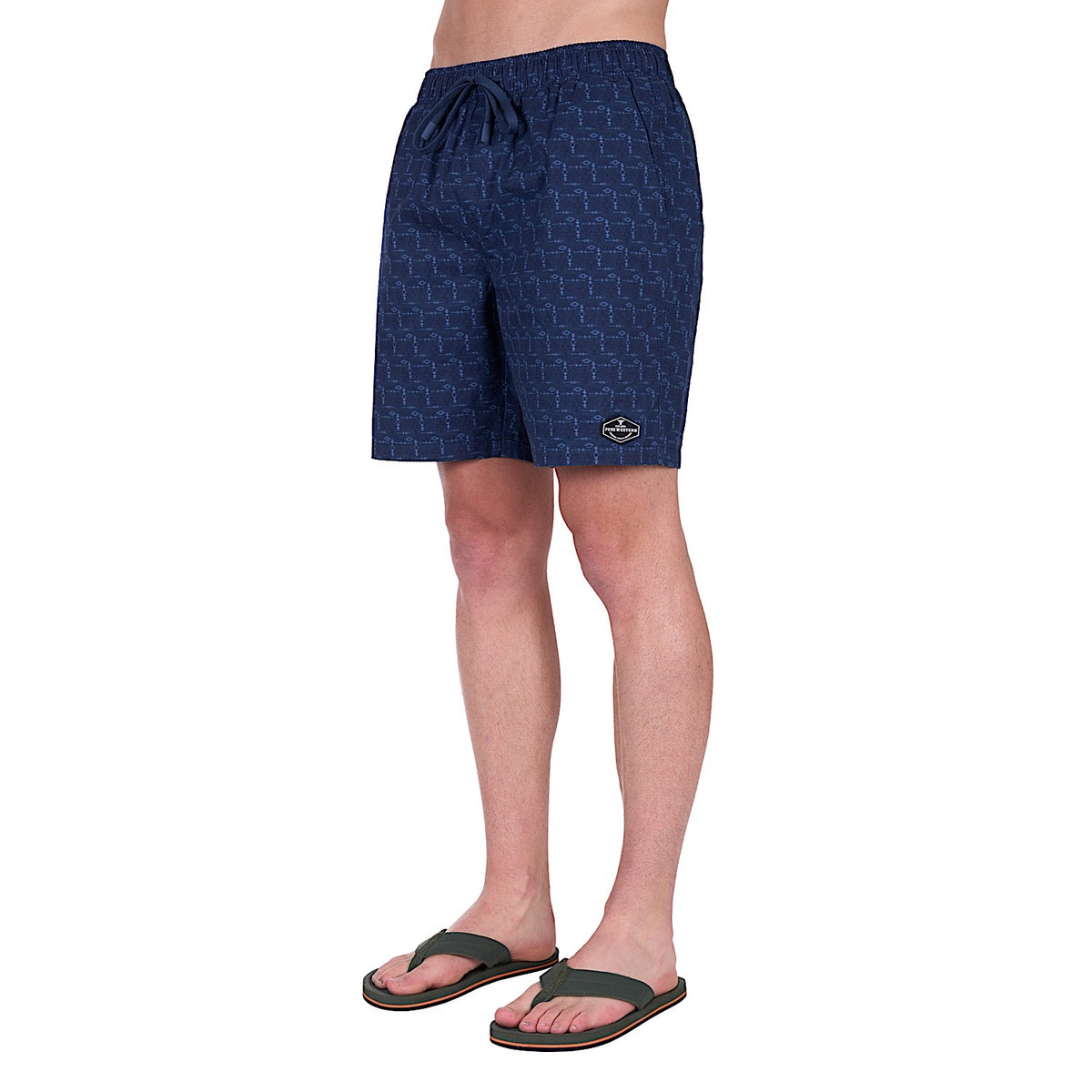 Pure Western Men’s Corey Boardshort - Navy