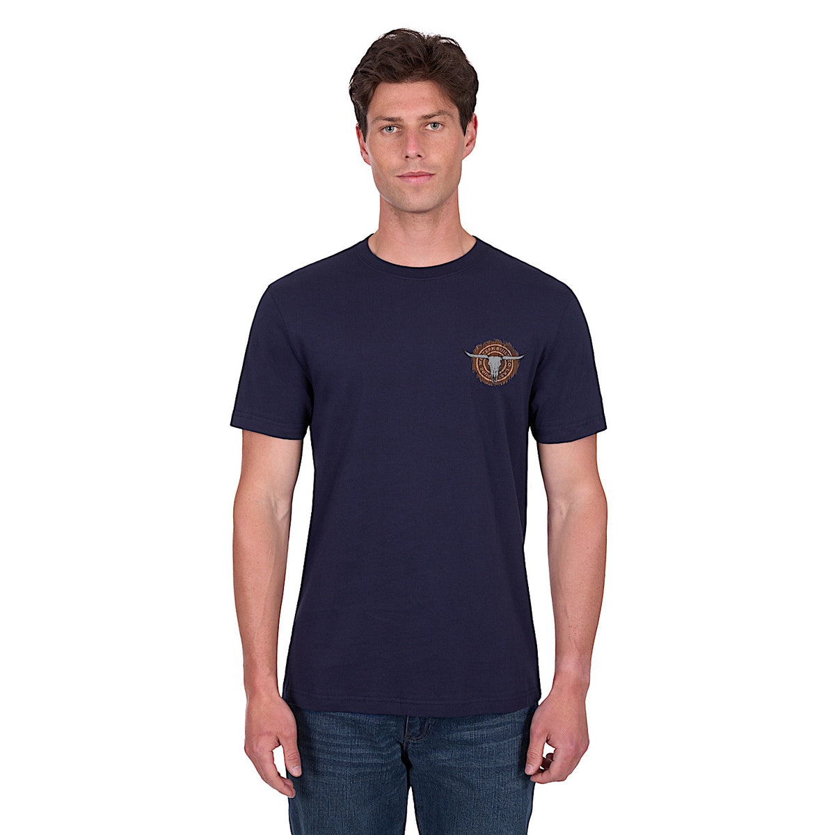Pure Western Men’s Samuel Tee - Navy