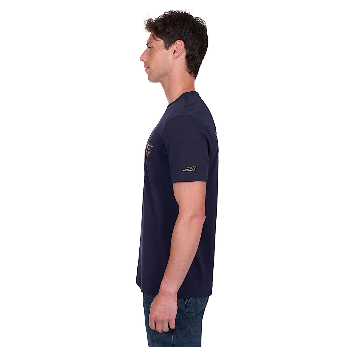 Pure Western Men’s Samuel Tee - Navy