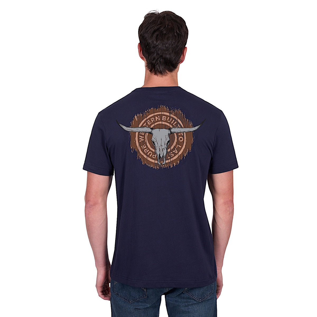 Pure Western Men’s Samuel Tee - Navy