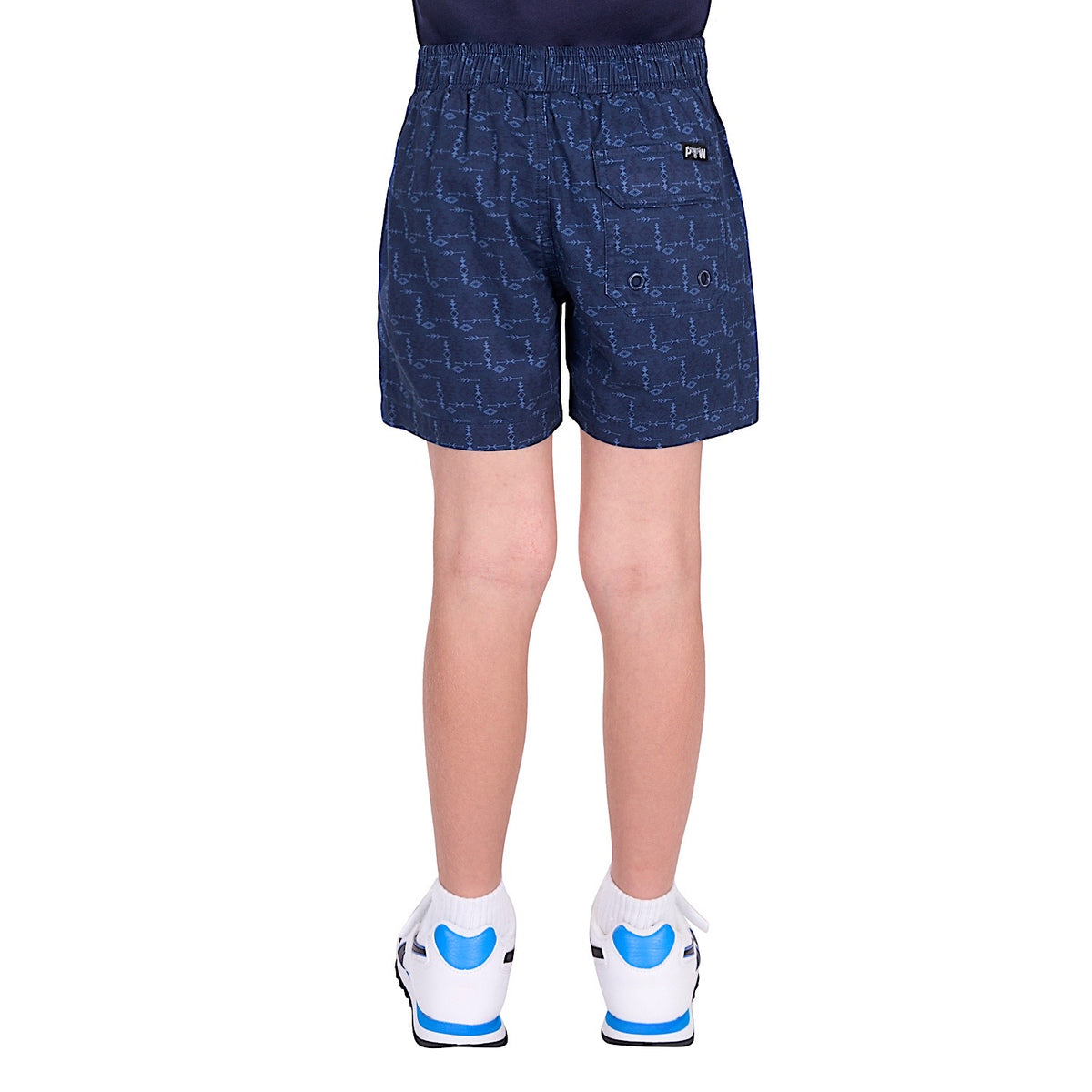 Pure Western Boy’s Corey Boardshort - Navy