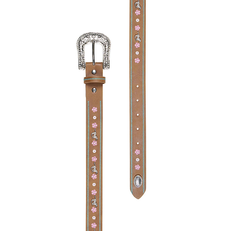 Pure Western Kid’s Isabella Belt - Tan