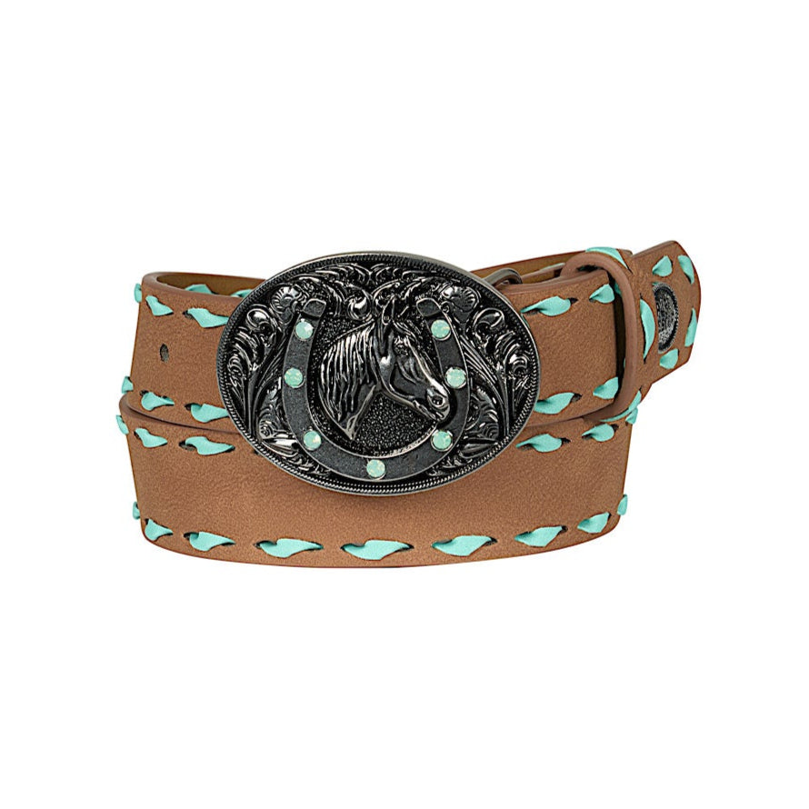 Pure Western Kid’s Zana Belt - Tan