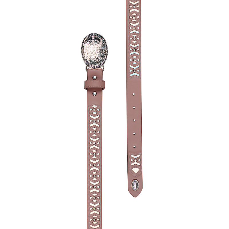 Pure Western Kid’s Candy Belt - Pink