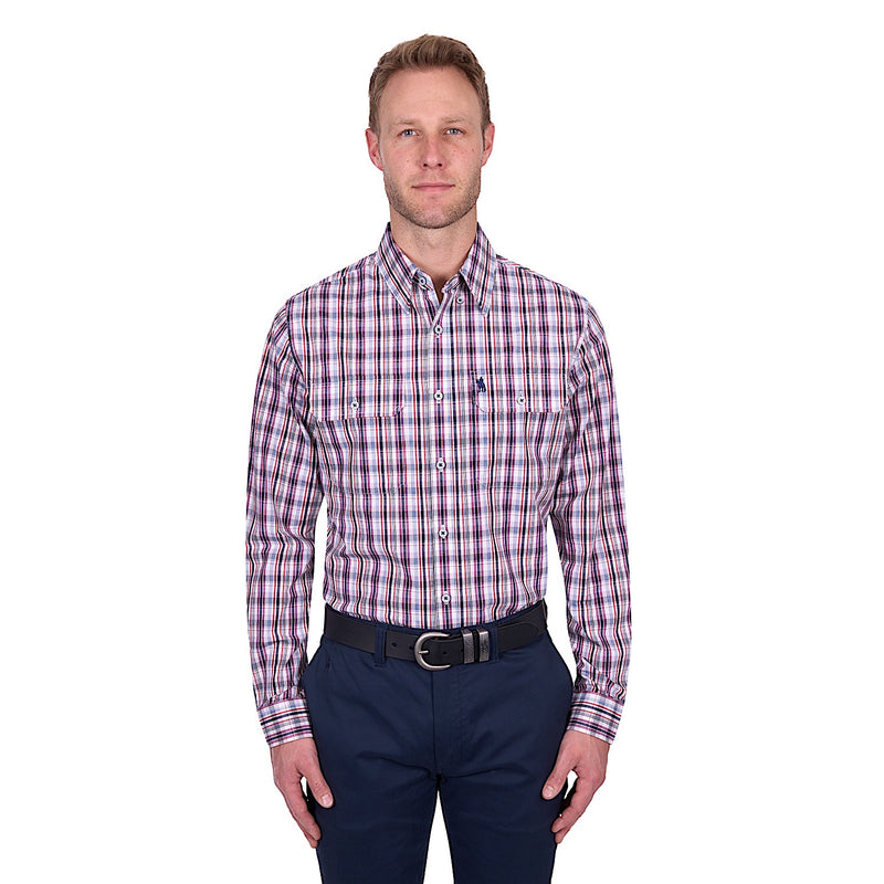 Thomas Cook Men’s Jeff Shirt - Navy/Red