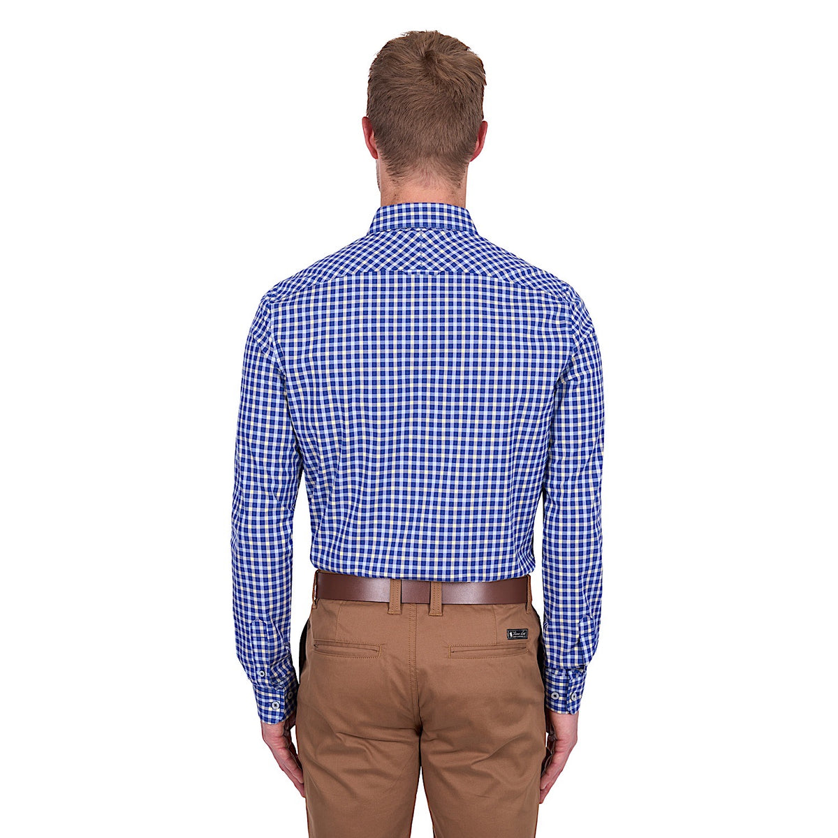 Thomas Cook Men’s James Tailored Shirt - Royal/Yellow
