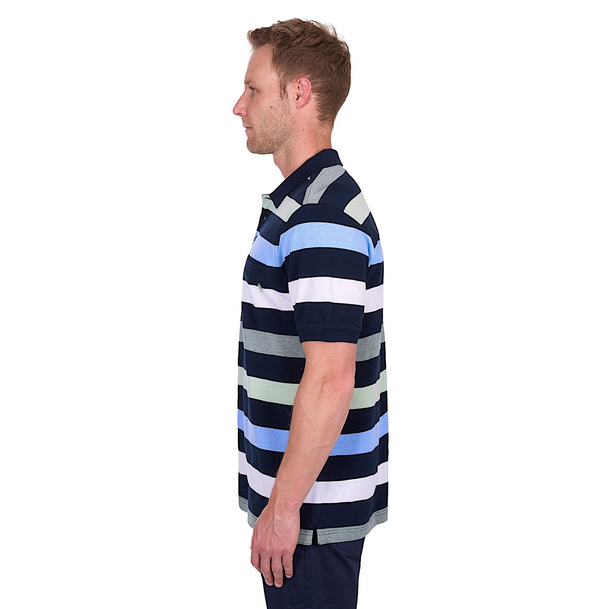 Thomas Cook Men’s Charles Polo - Navy/Green