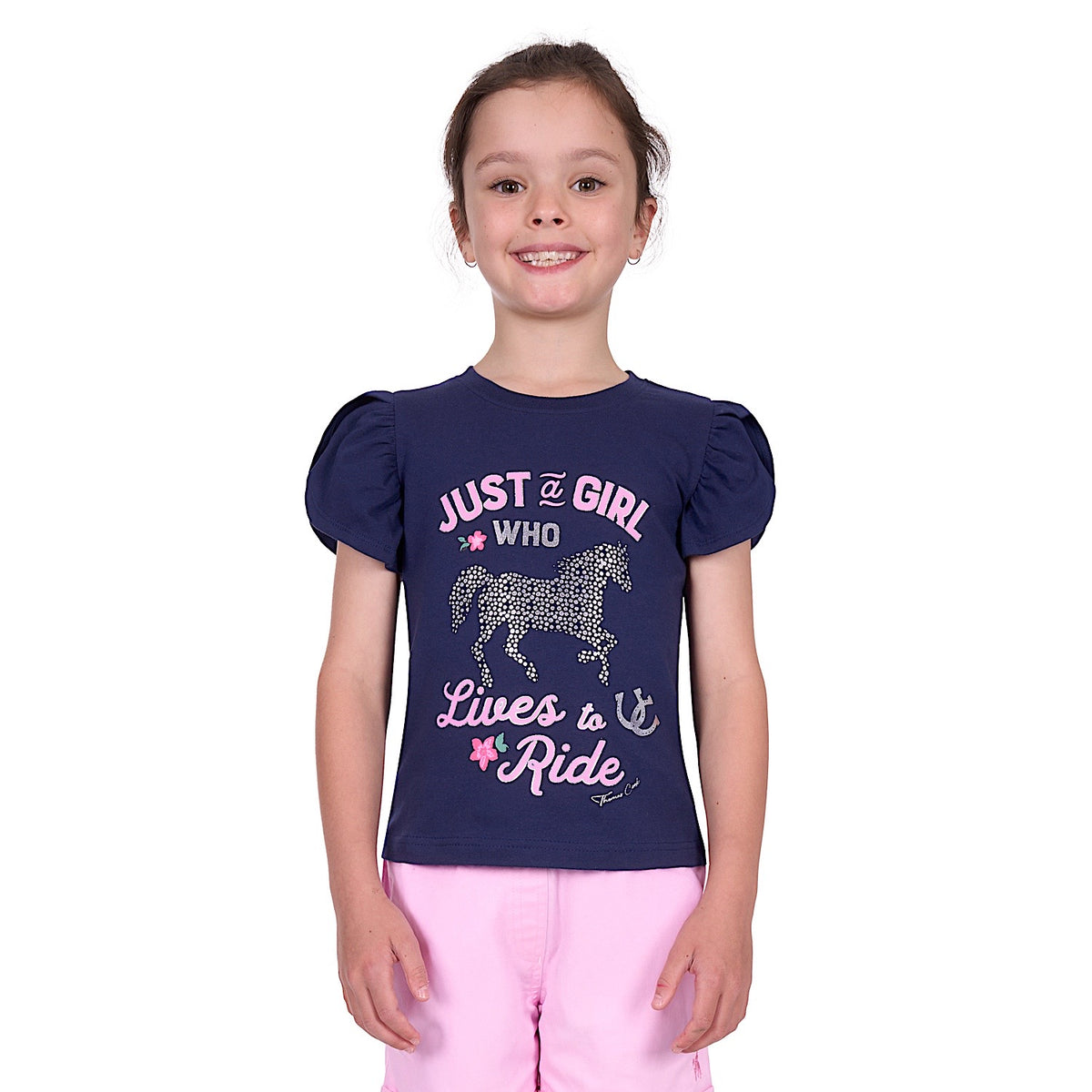 Thomas Cook Girl’s Heidi Tee - Navy