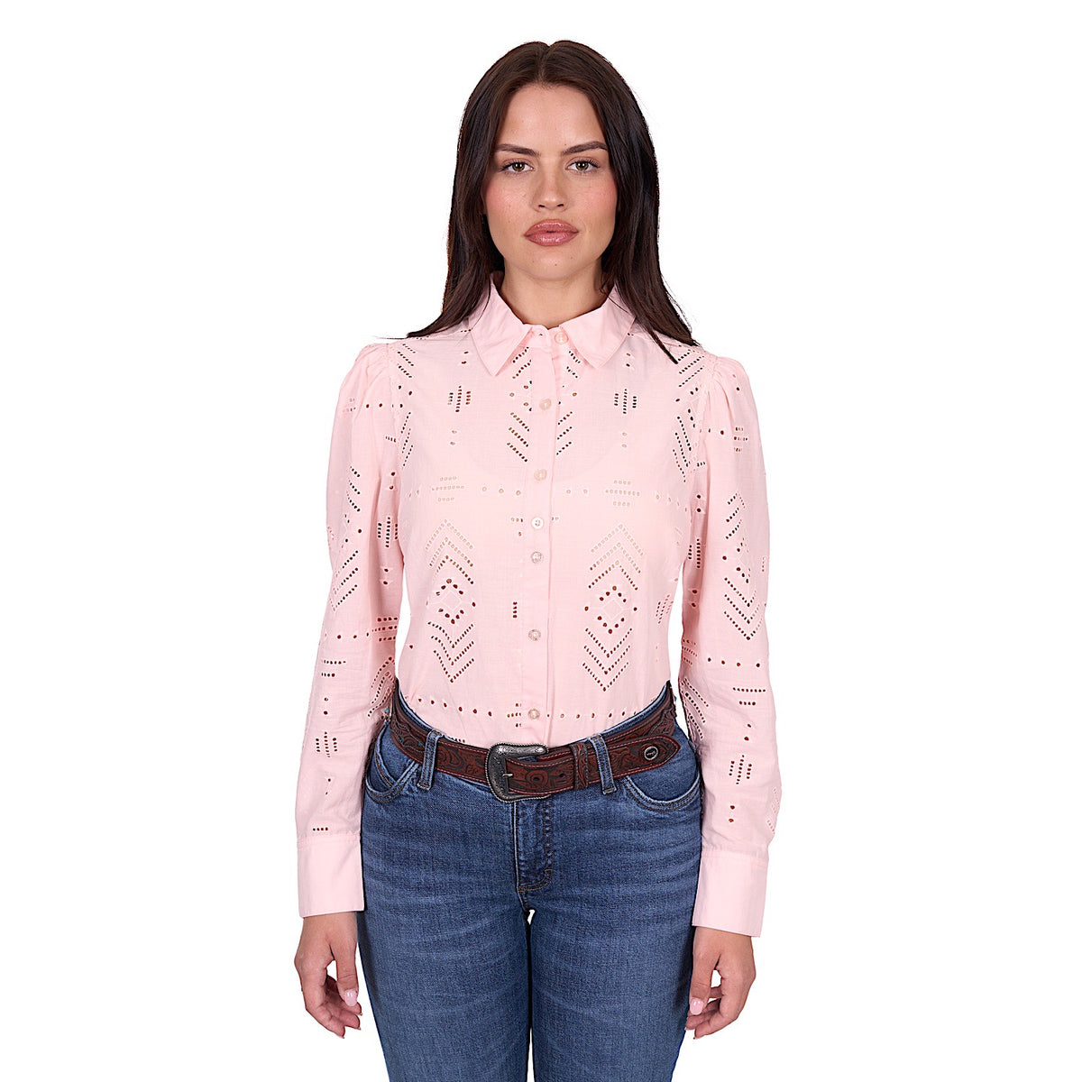 Wrangler Women’s Lilly Shirt - Pink