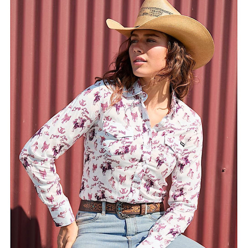 Wrangler Women’s Doreen Shirt - Light Blue