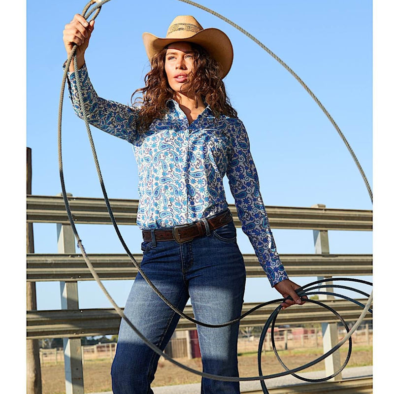 Wrangler Women’s Alissa Shirt - Blue