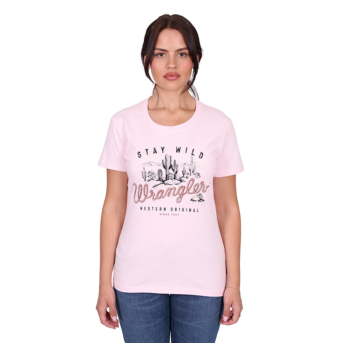 Wrangler Women’s Tahlia Tee - Blush