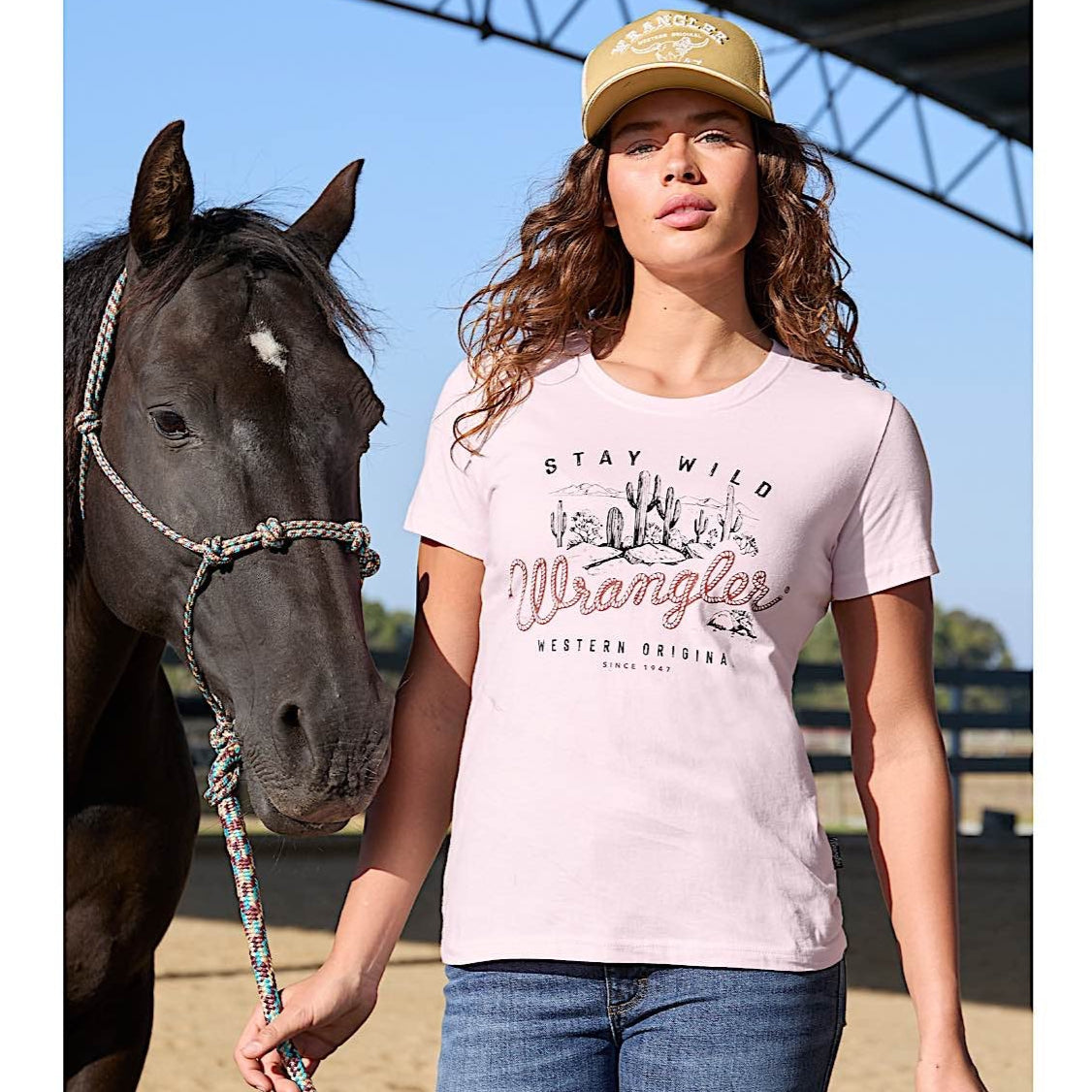 Wrangler Women’s Tahlia Tee - Blush