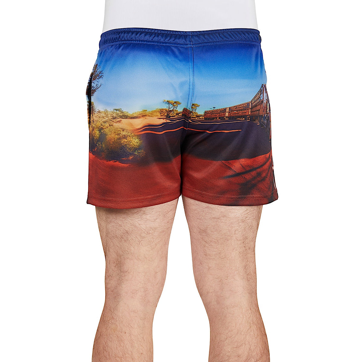 Bullzye Men's Road Train Sports Short - Multi