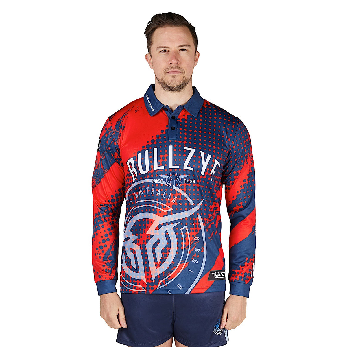 Bullzye Men's Bullzye Long Sleeve Fishing Shirt - Multi