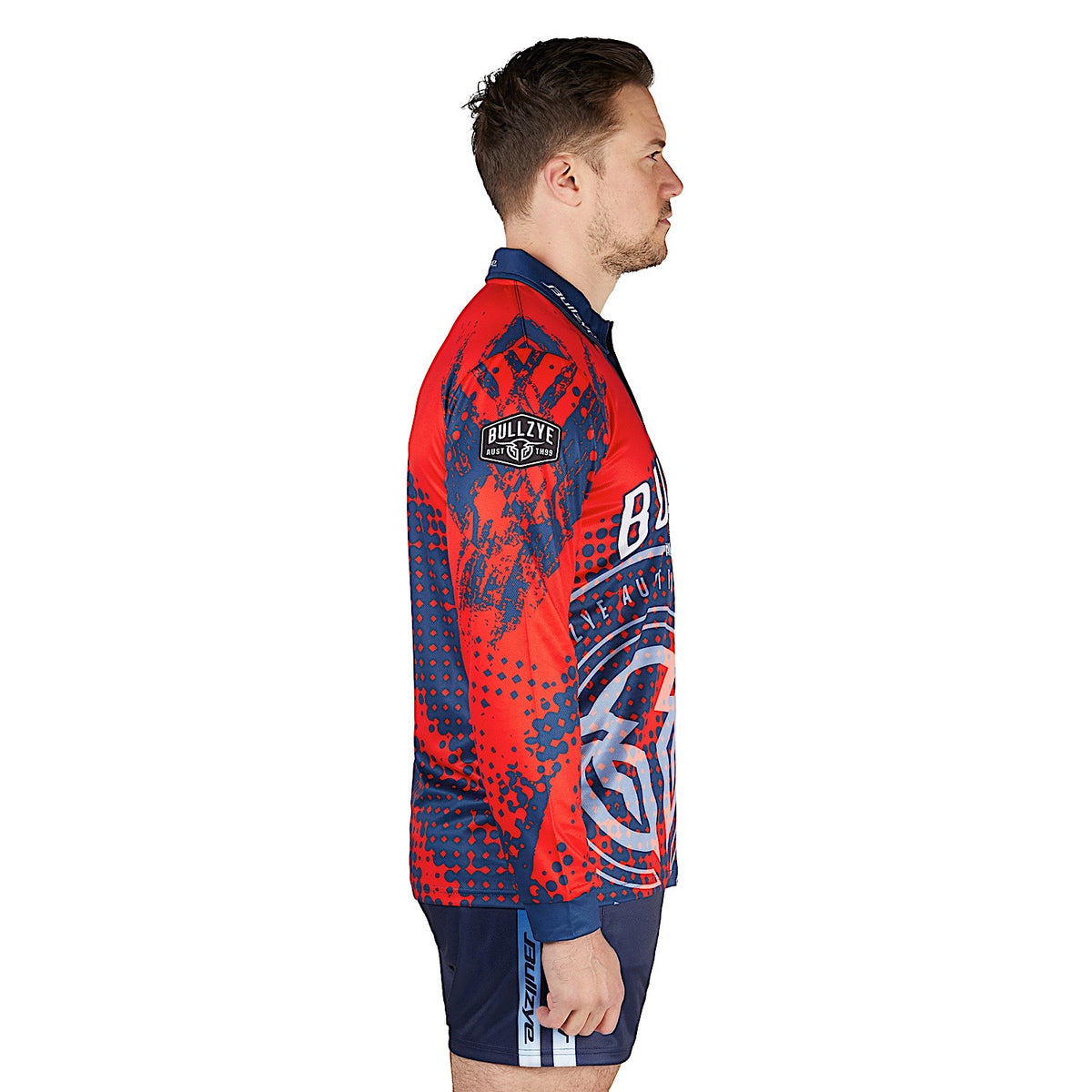 Bullzye Men's Bullzye Long Sleeve Fishing Shirt - Multi