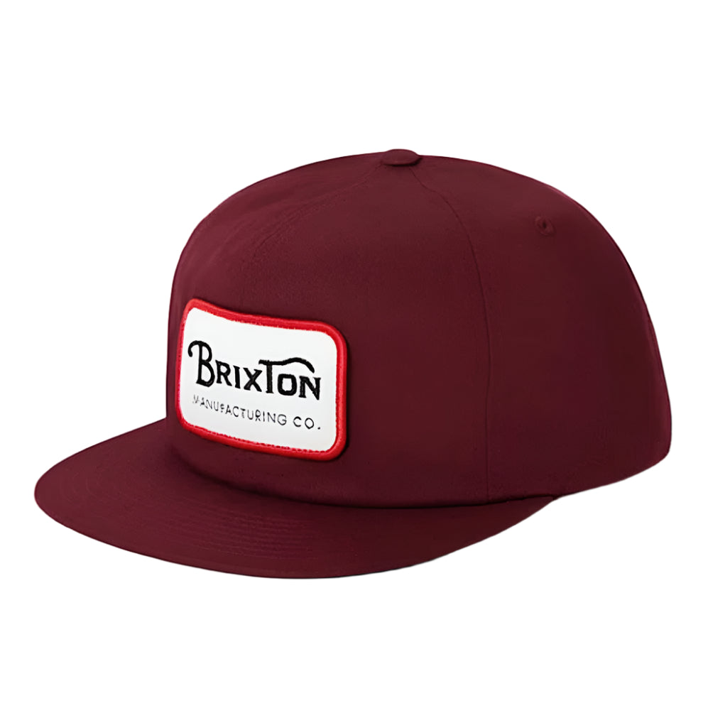 Brixton Grade High Profile Grade Snapback Cap - Port