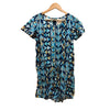 Roper Womens Five Star Collection S/S Playsuit Print Blue