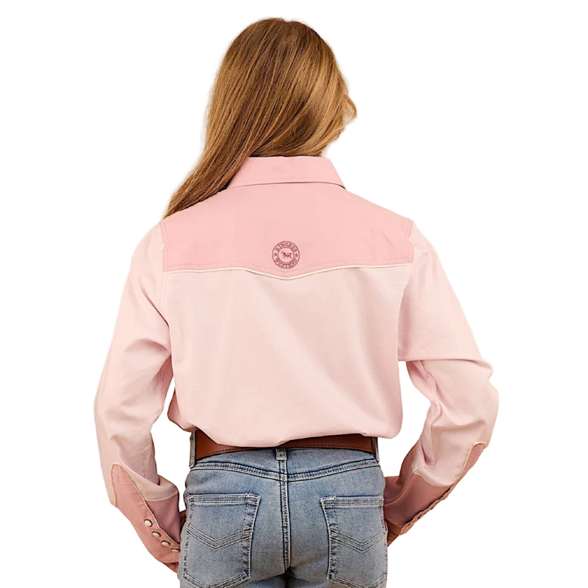 Ringers Western Kid's Annie Western Shirt - Pink