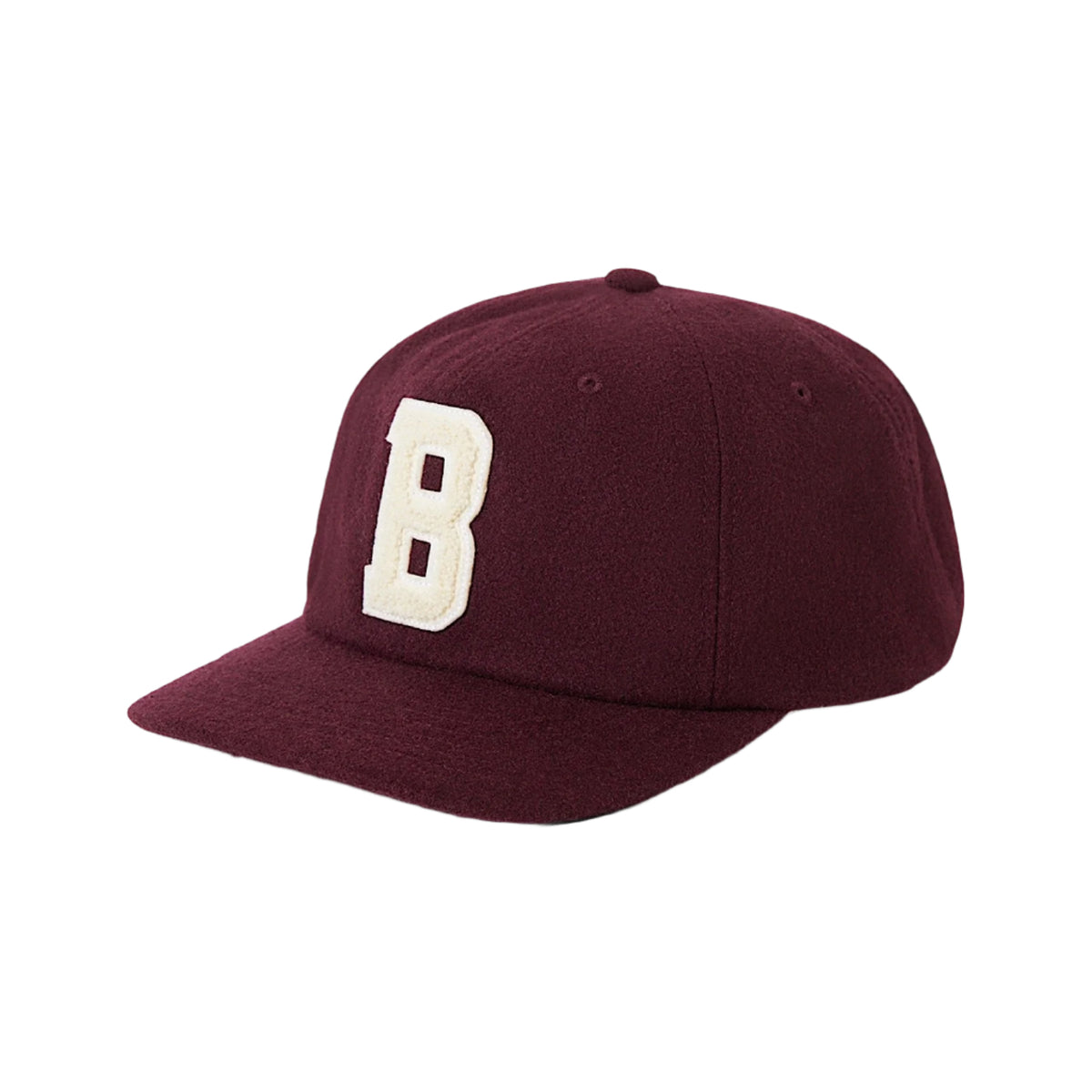 Brixton Big B Mid Profile Cap - Port Textured Wool