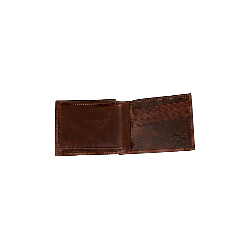 Ringers Western Toro Biggo Wallet - Cognac