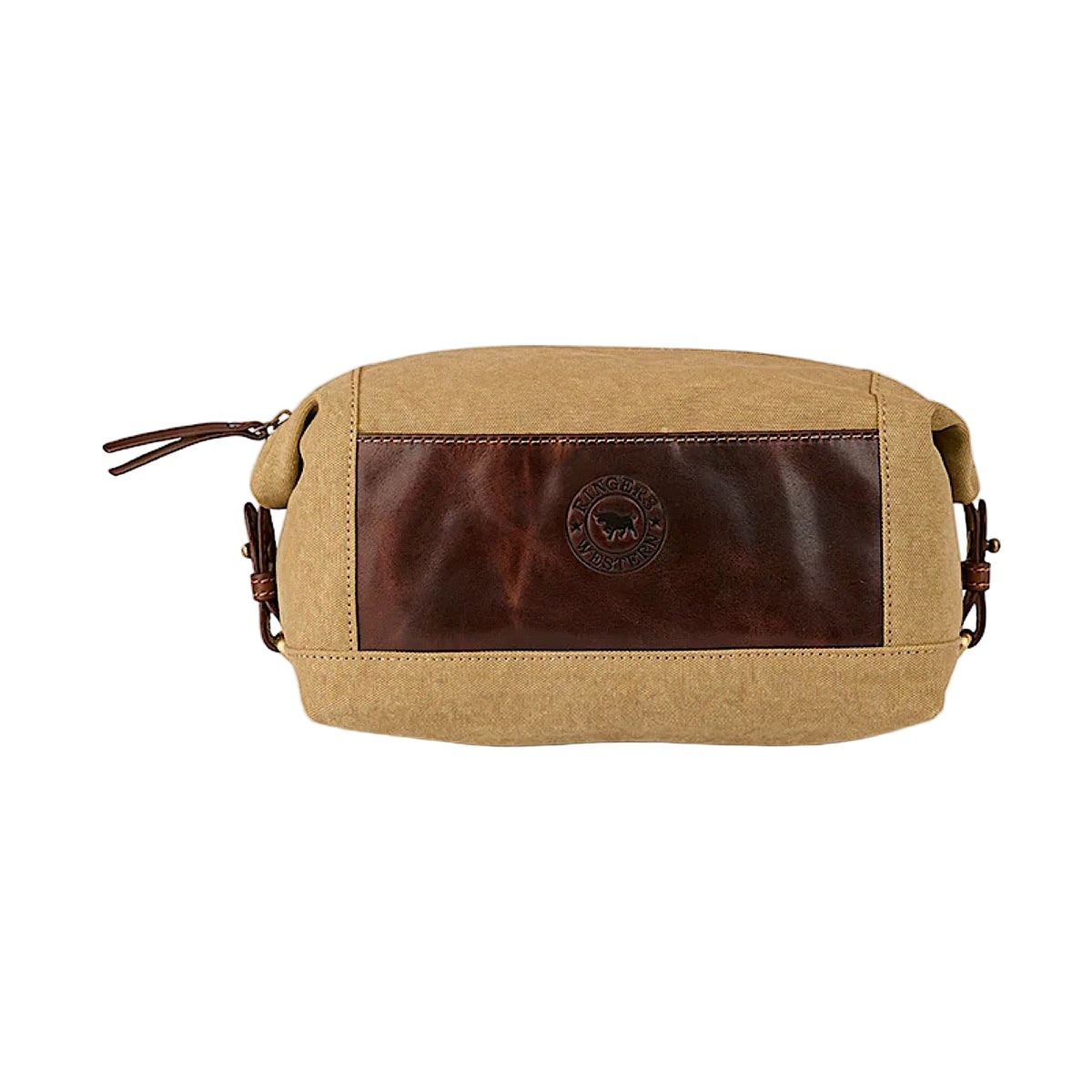 Ringers Western Waxicanvas Toiletry Bag - Cognac