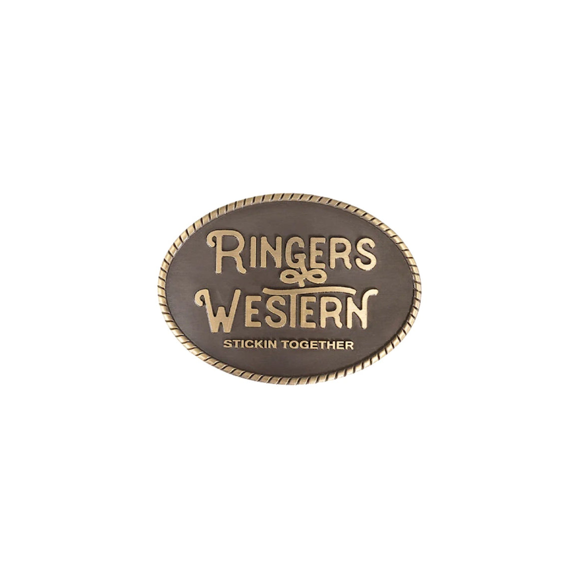 Ringers Western Kelby Belt Buckle - Gold