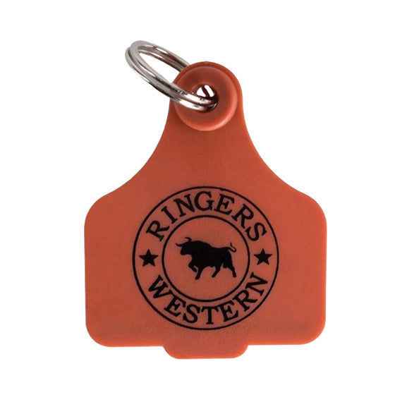 Ringers Western Cattle Tag - Burnt Orange