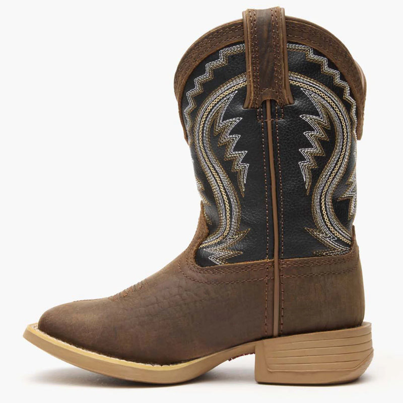 Durango Big Kids Lil Rebel Pro Western Boot - Acorn / Black Onyx