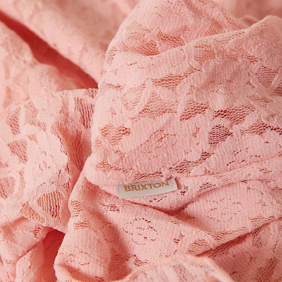 Brixton Women’s Dolly Slim Long Sleeve Knit Tee - Mellow Rose