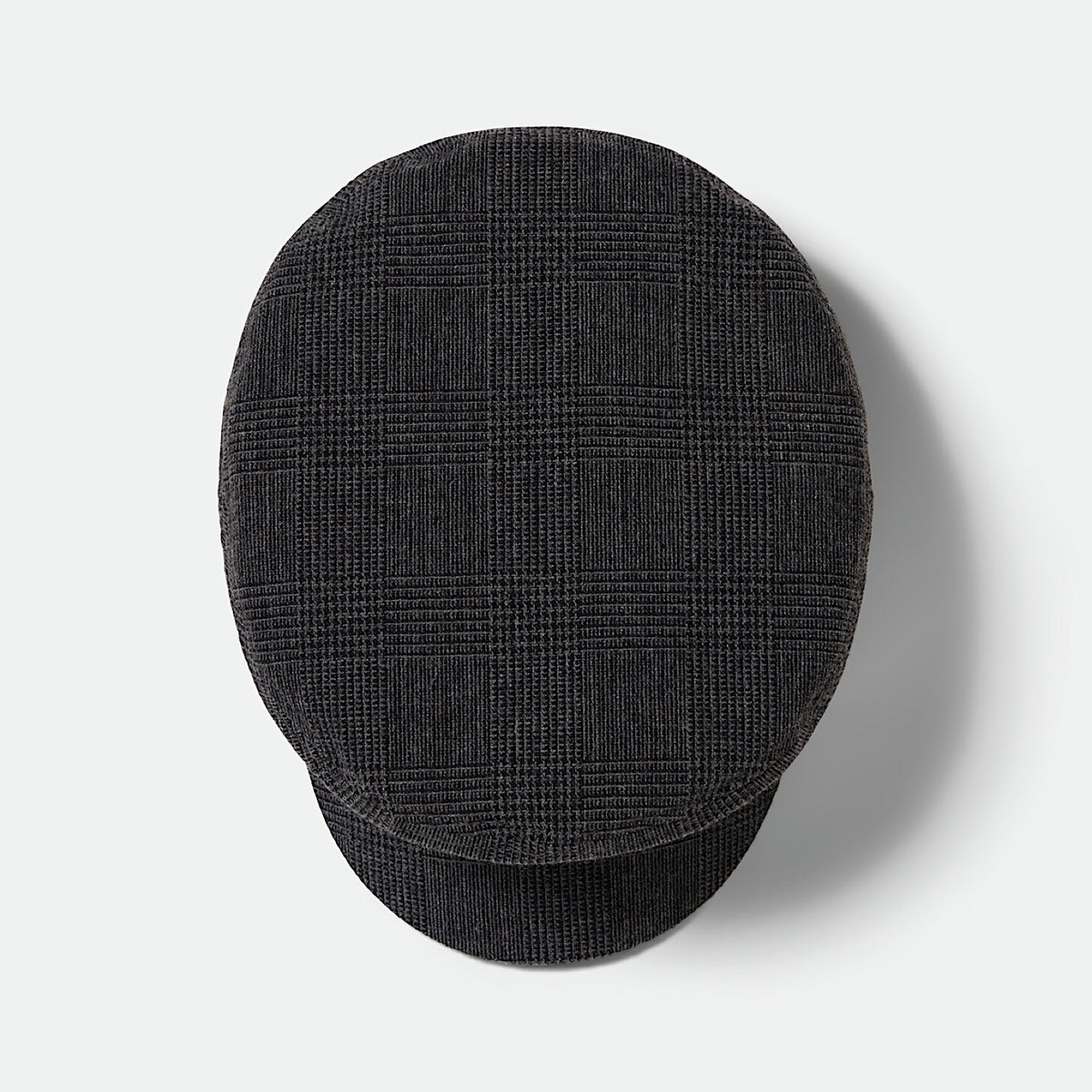 Brixton Fiddler Fisherman Cap - Grey Shadow Plaid