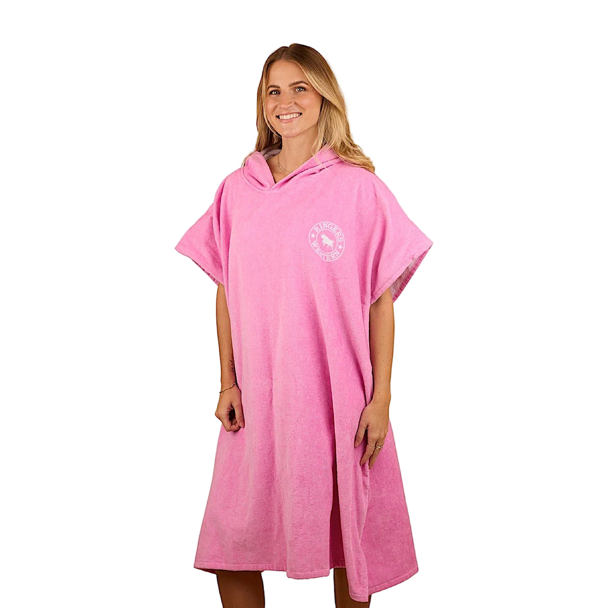 Ringers Western Hooded Towel - Pink