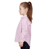 Hard Slog Kids Jas 1/2 Placket Long Sleeve Shirt Pink