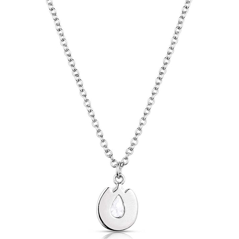 Montana Silversmiths Lucky Trot Crystal Necklace
