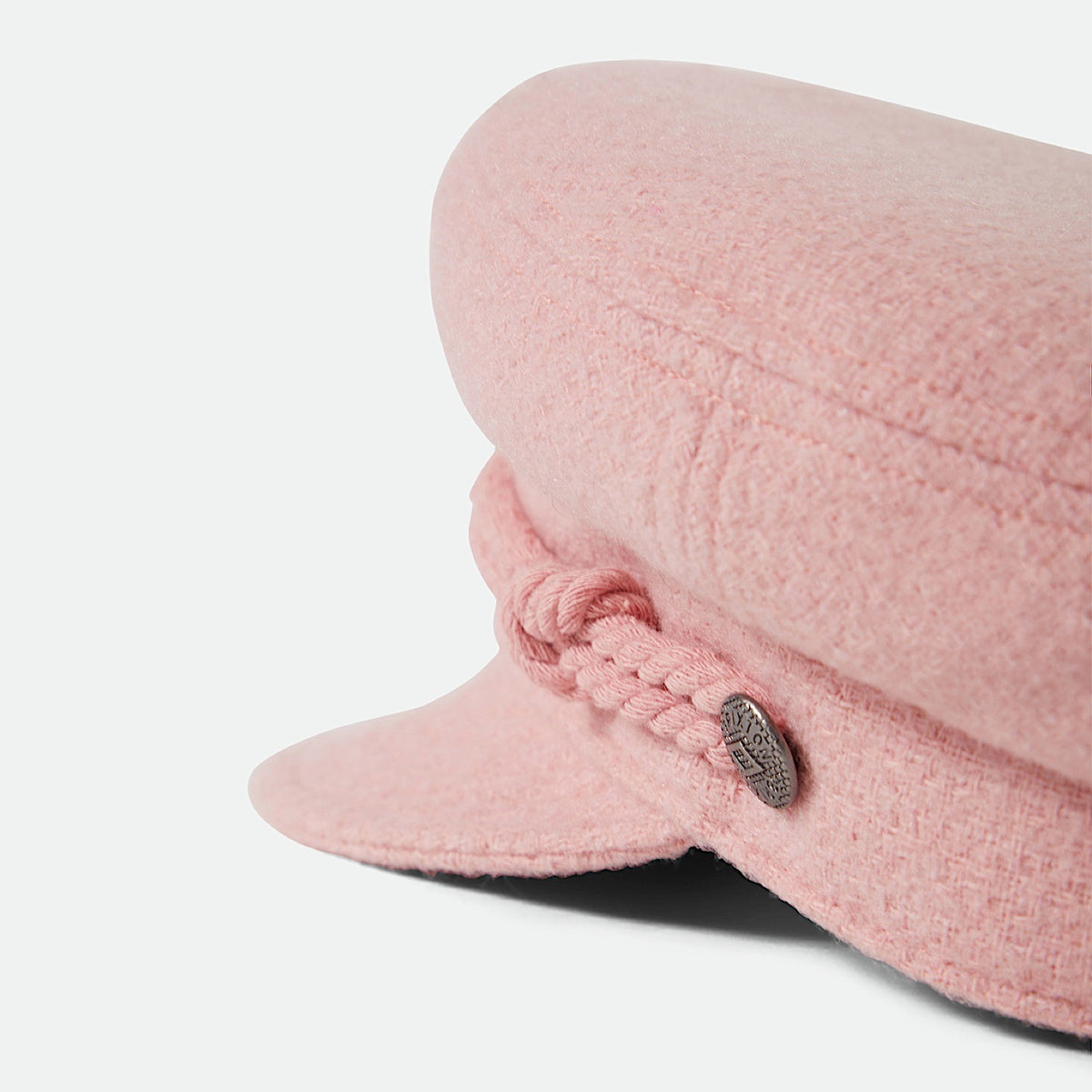 Brixton Kayla Fiddler Fisherman Cap - Soft Pink Boucle