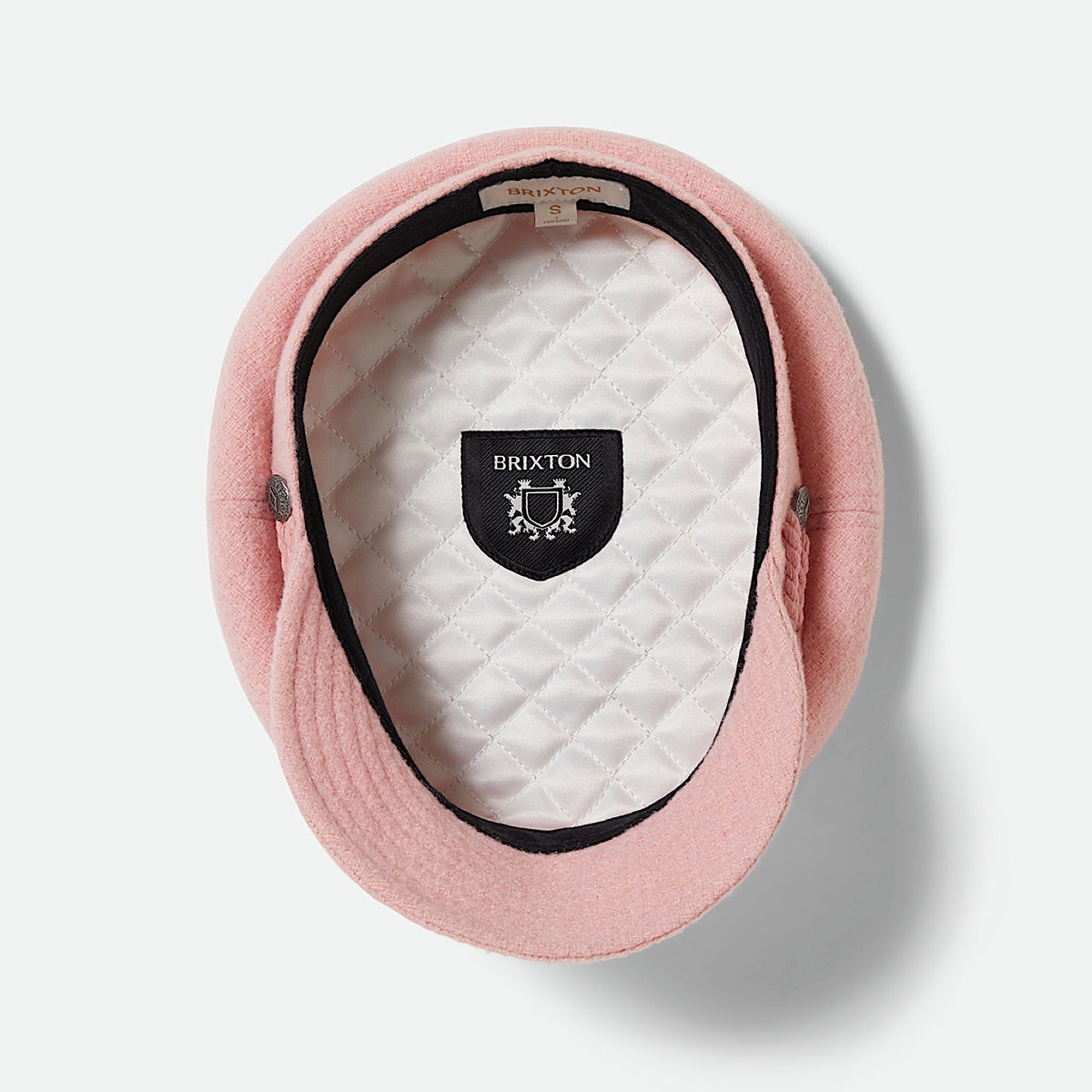 Brixton Kayla Fiddler Fisherman Cap - Soft Pink Boucle