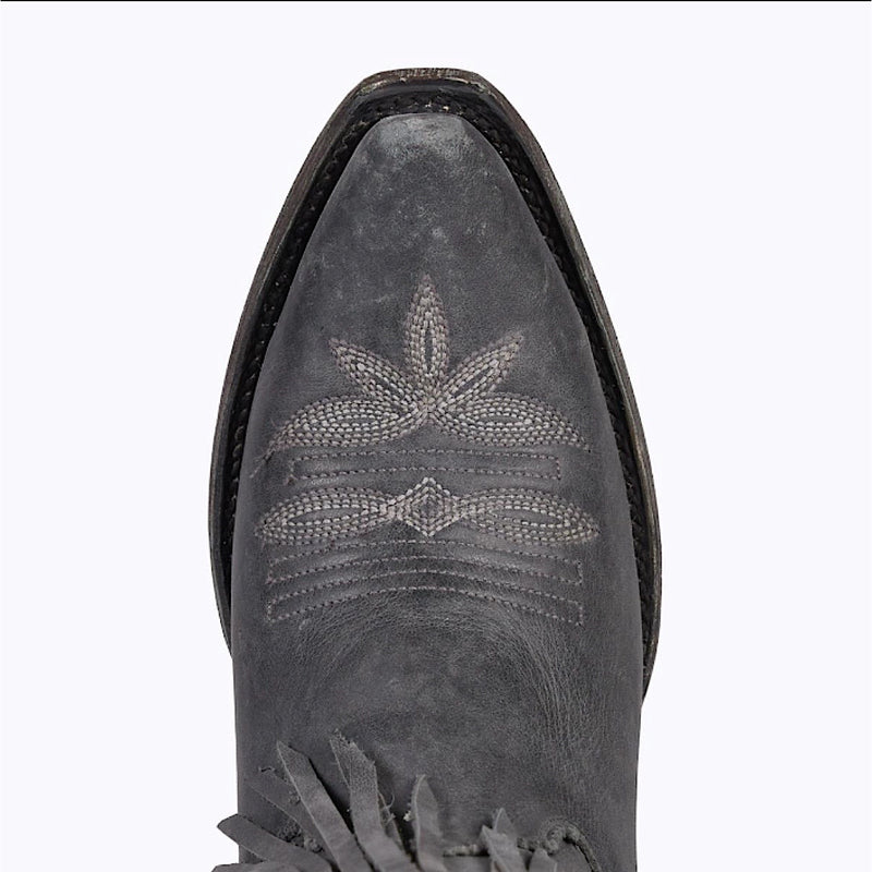 Lane Boots Senita Falls - Distressed Jet Black