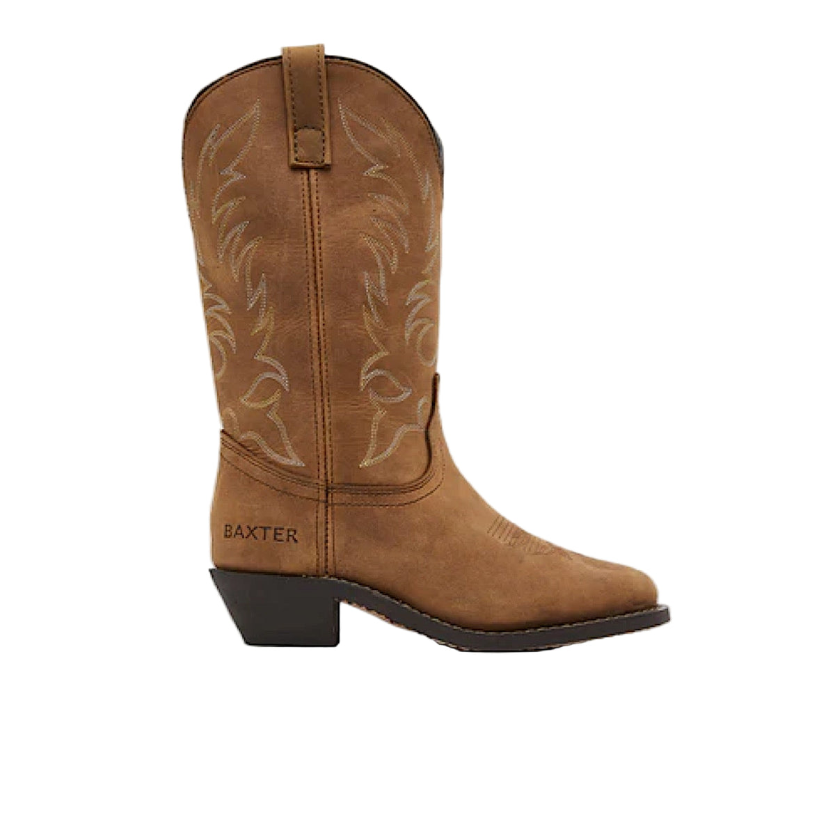 Baxter Women’s Ladies Western Boot - Distressed Tan