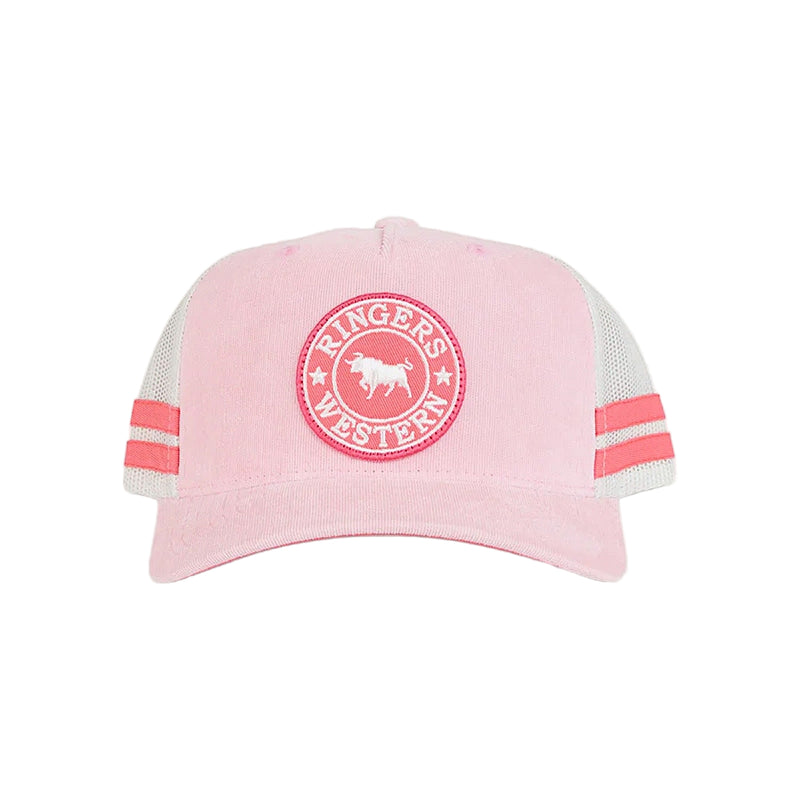 Ringers Western Kid’s McCoy Trucker Cap - Barely Pink