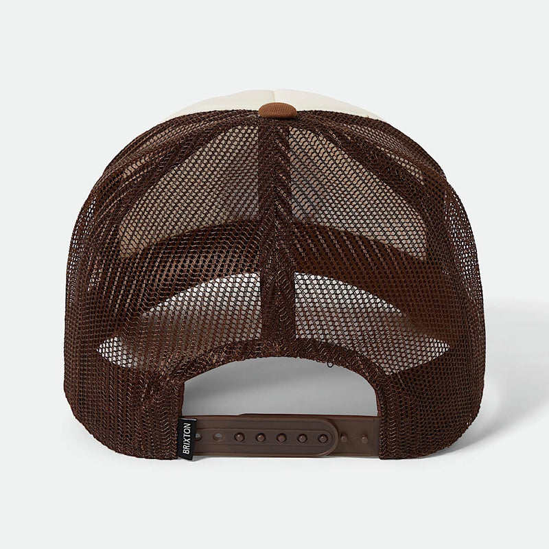 Brixton Out After Dark Net Plus High Profile Cap - Pinecone Brown/Whitecap