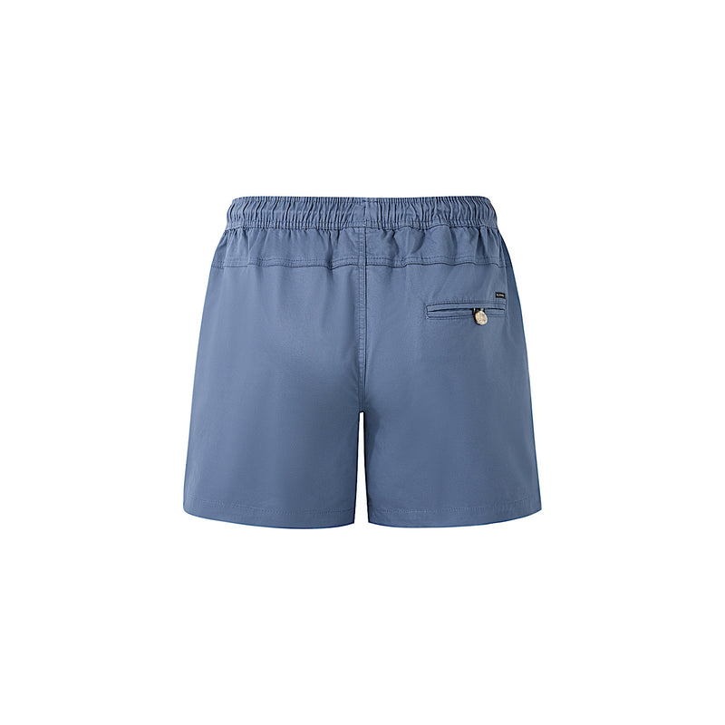 Pilbara Men’s Cotton Stretch Walk Short - Bluesteel