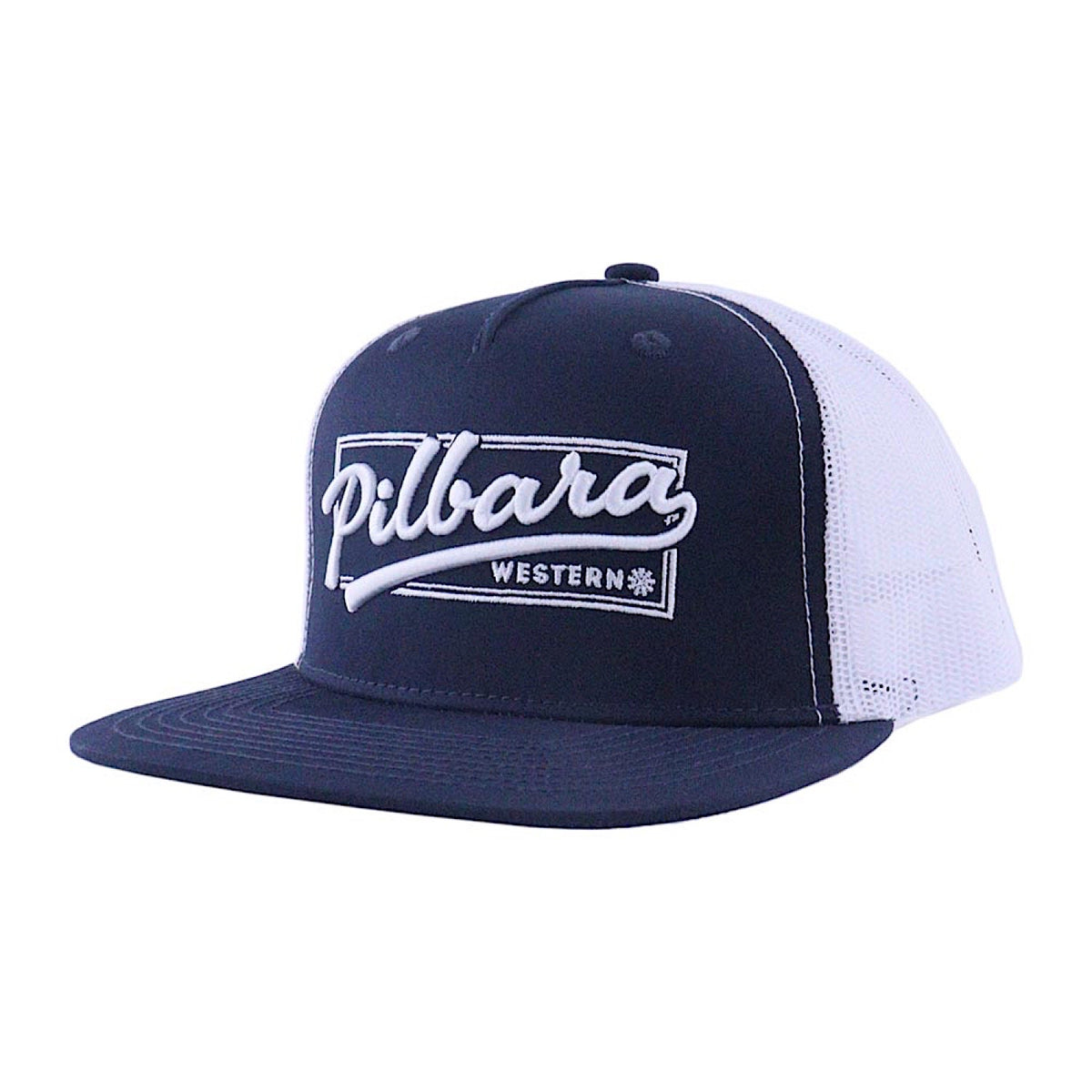 Pilbara Western Game Day Cap - Navy/White